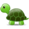 Turtle emoji on Samsung